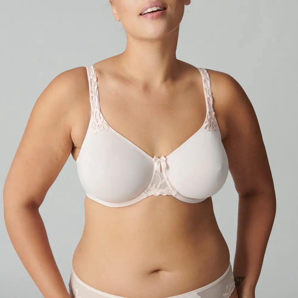 Women's Full Coverage Molded Seamless Natural Shape Bra