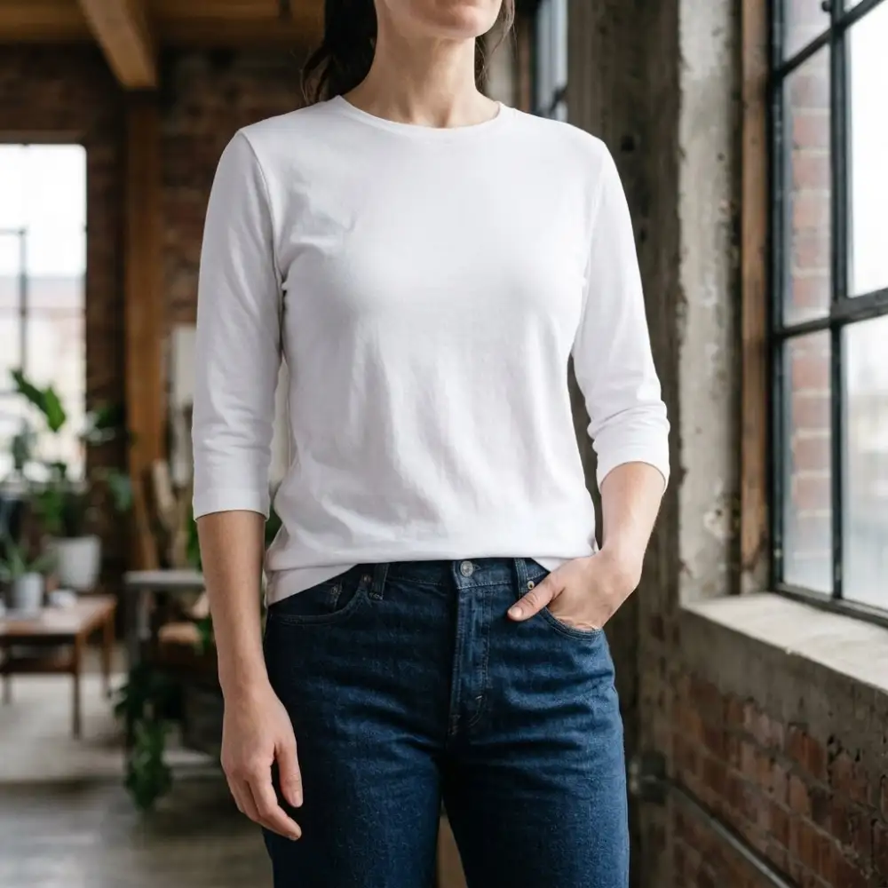 Crew-Neck Relaxed Top