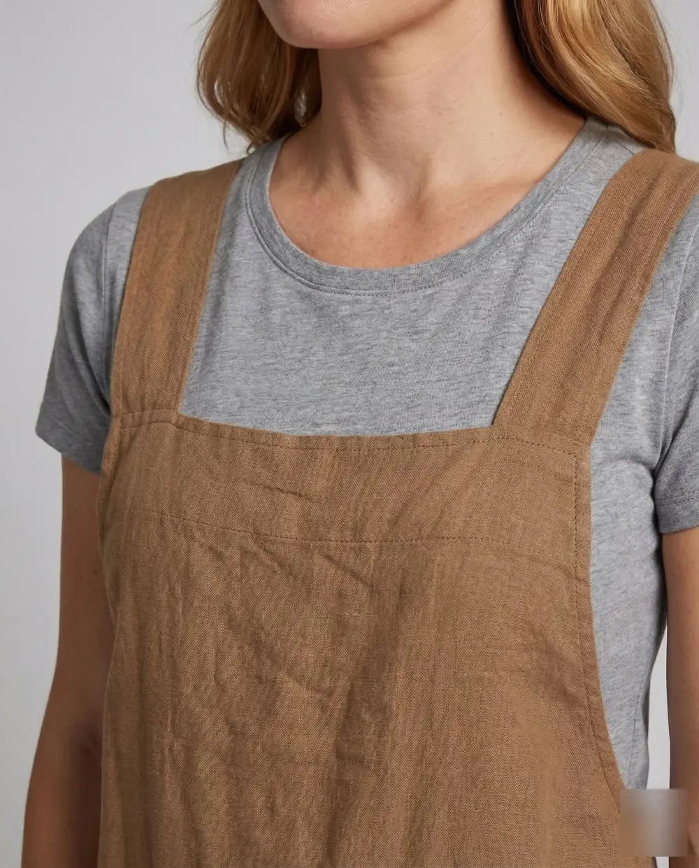 Women's A-Line Square-Neck Belted Boho Dress