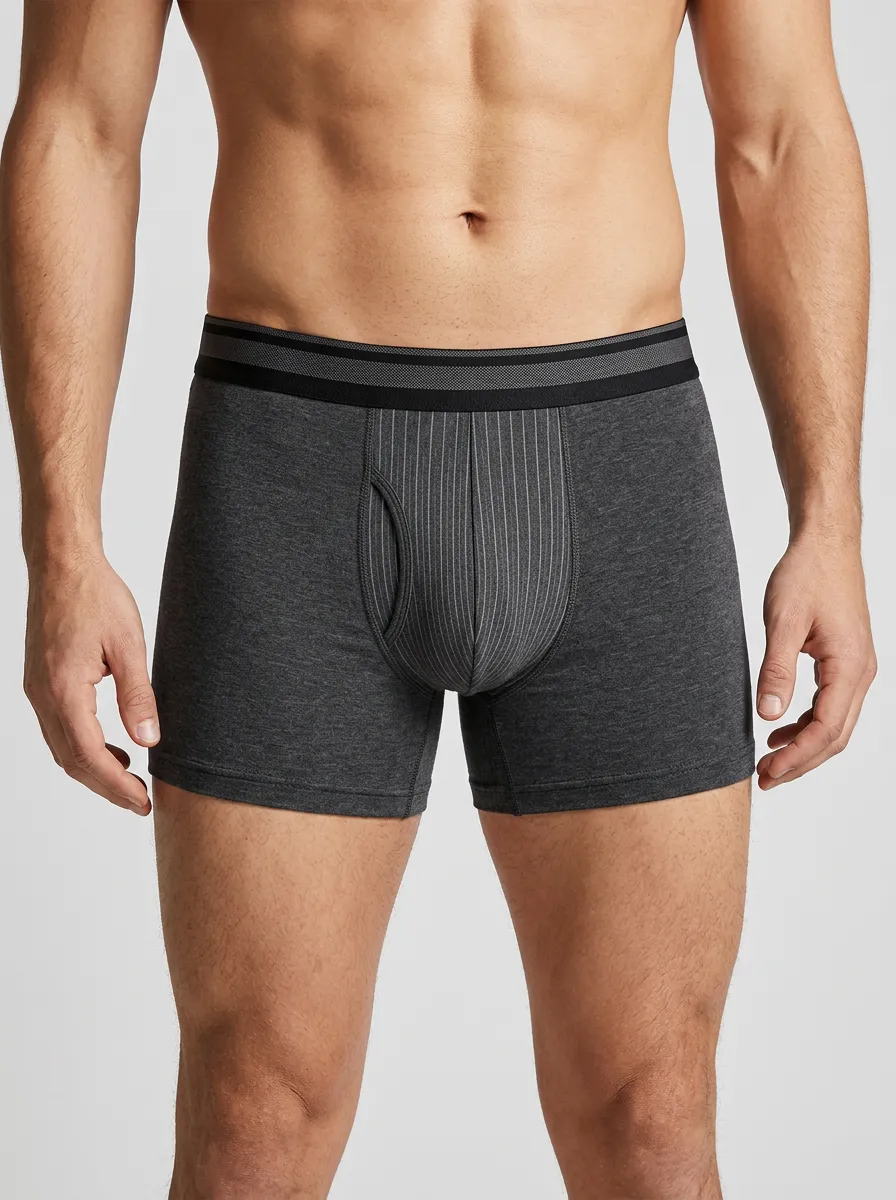 Men's Classic Style Pinstripe Boxer Briefs
