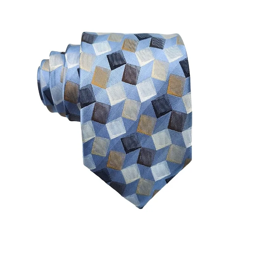 Silk Geometric Tie