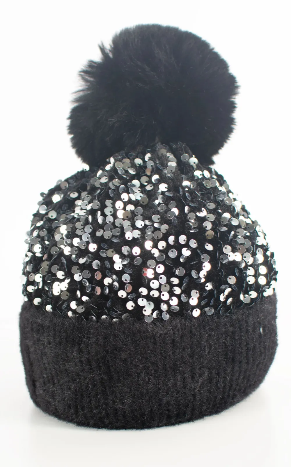 High-End Versatile Fashion Sequined Ladies Hat
