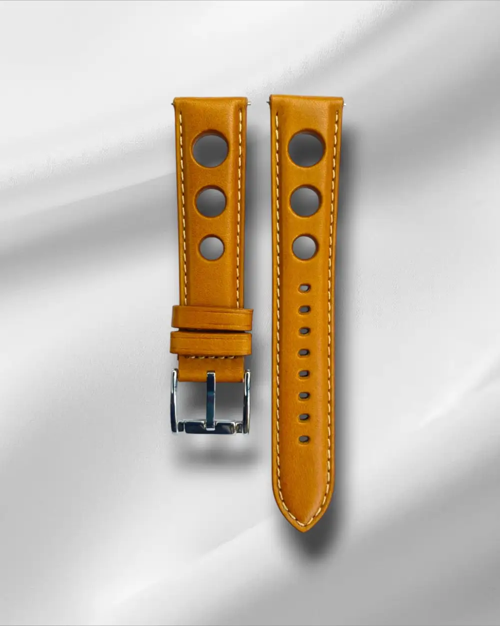 Modern Rally Quick Release Leather Watch Strap
