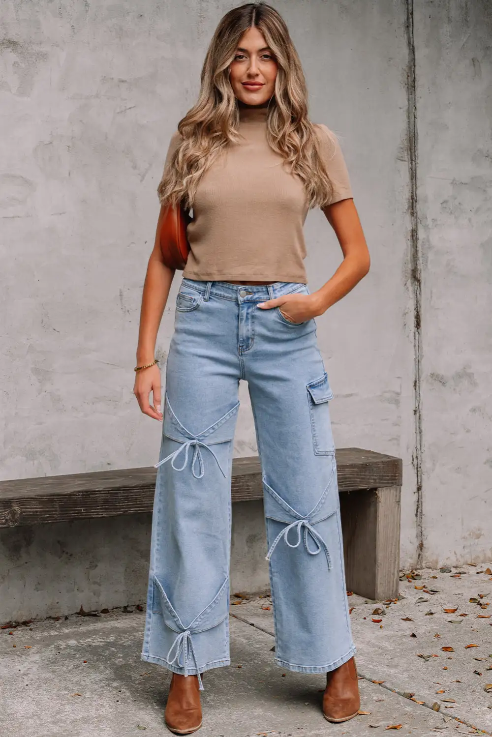 Cargo Denim Jeans