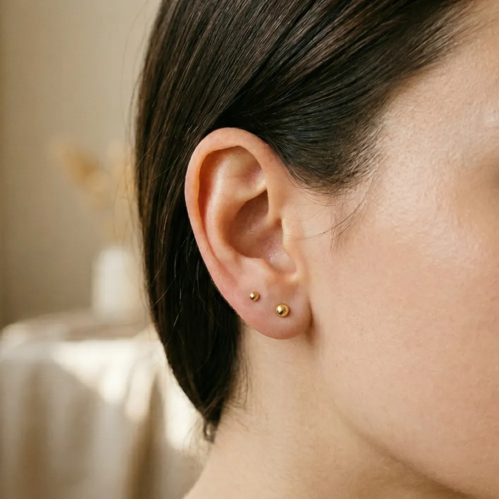 Versatile Titanium Labret Stud