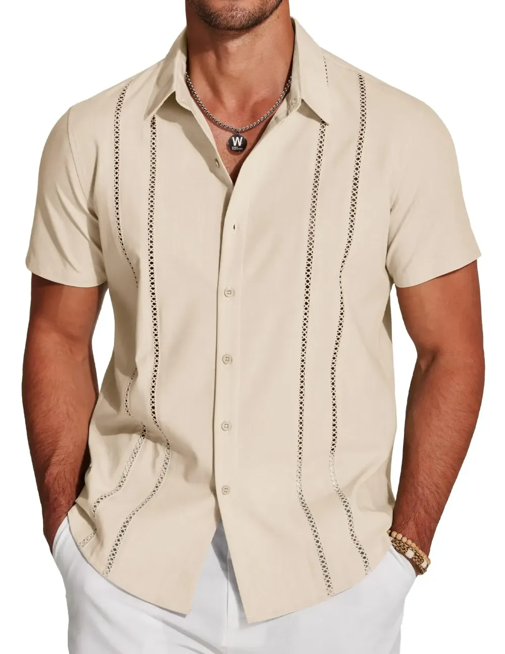🛒 90% OFF NOW!2026 New Men'S Cuban Guillabella Shirt