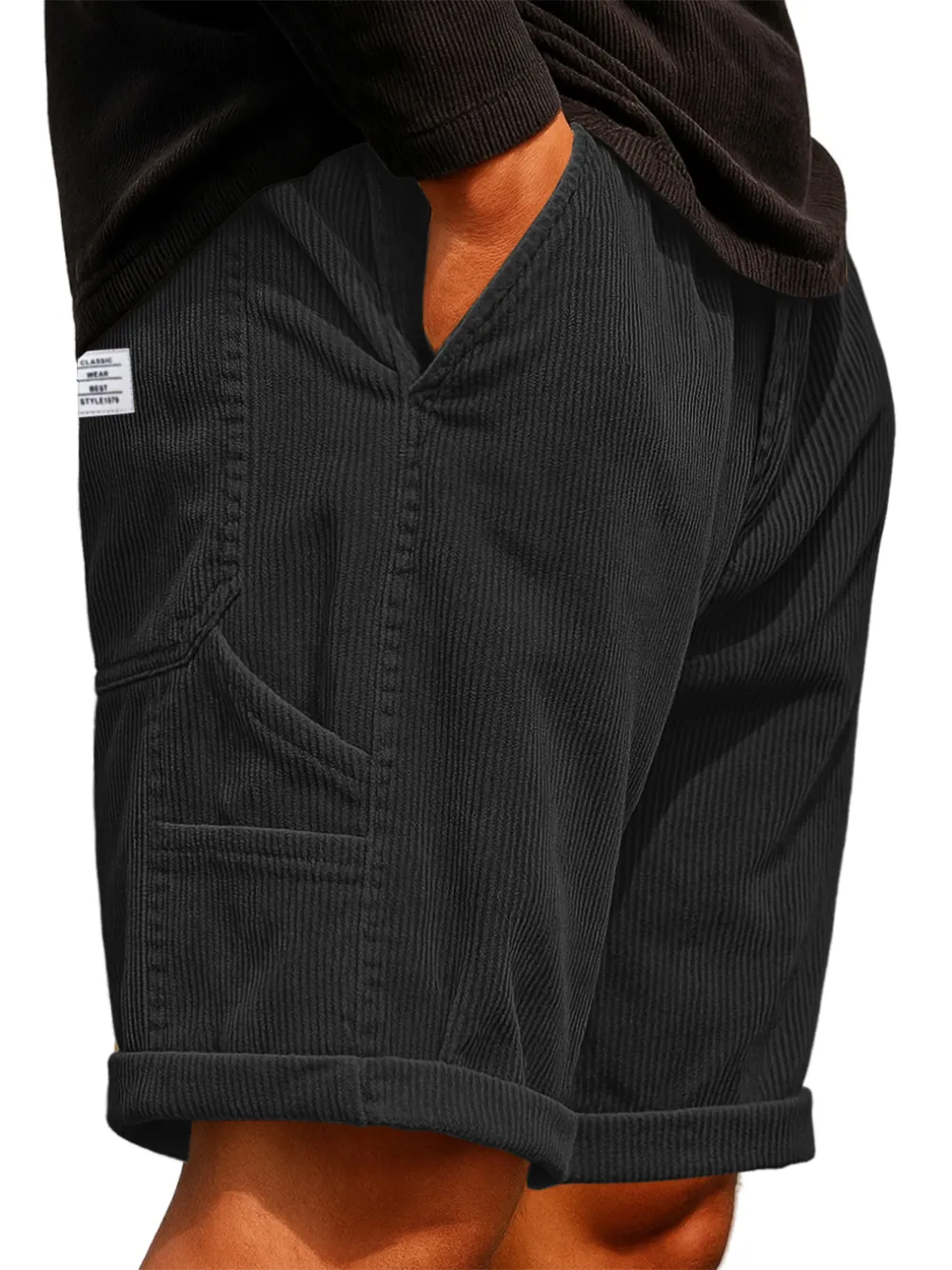 Everyday Corduroy Utility Pocket Shorts
