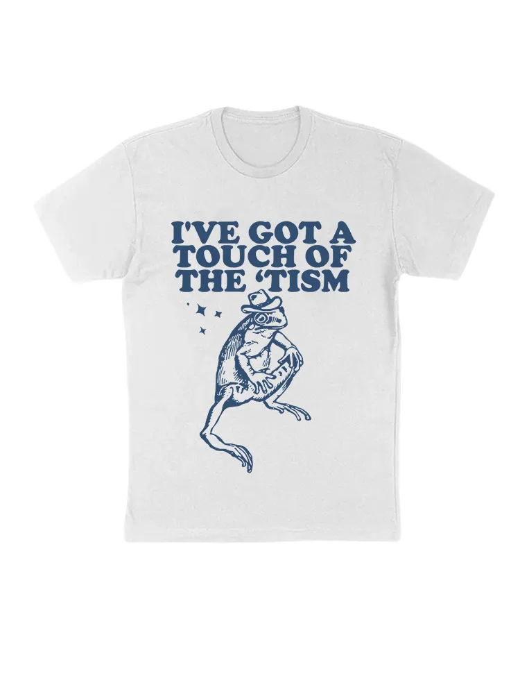 I'Ve Got A Touch Of The ‘Tism Vintage T-Shirt, Retro Funny Frog Shirt, Frog Meme T-Shirt