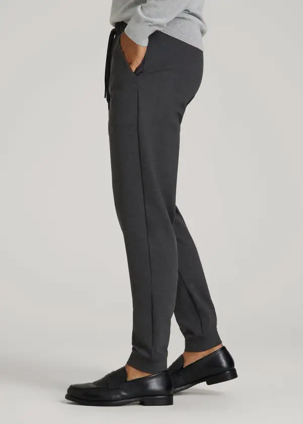 Men's Modern Tapered Fleece Ponte Jogger Pants