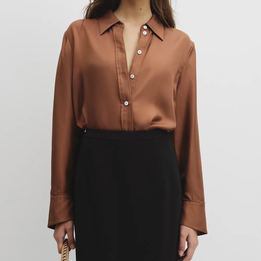 Women's Refined Silk Shirt