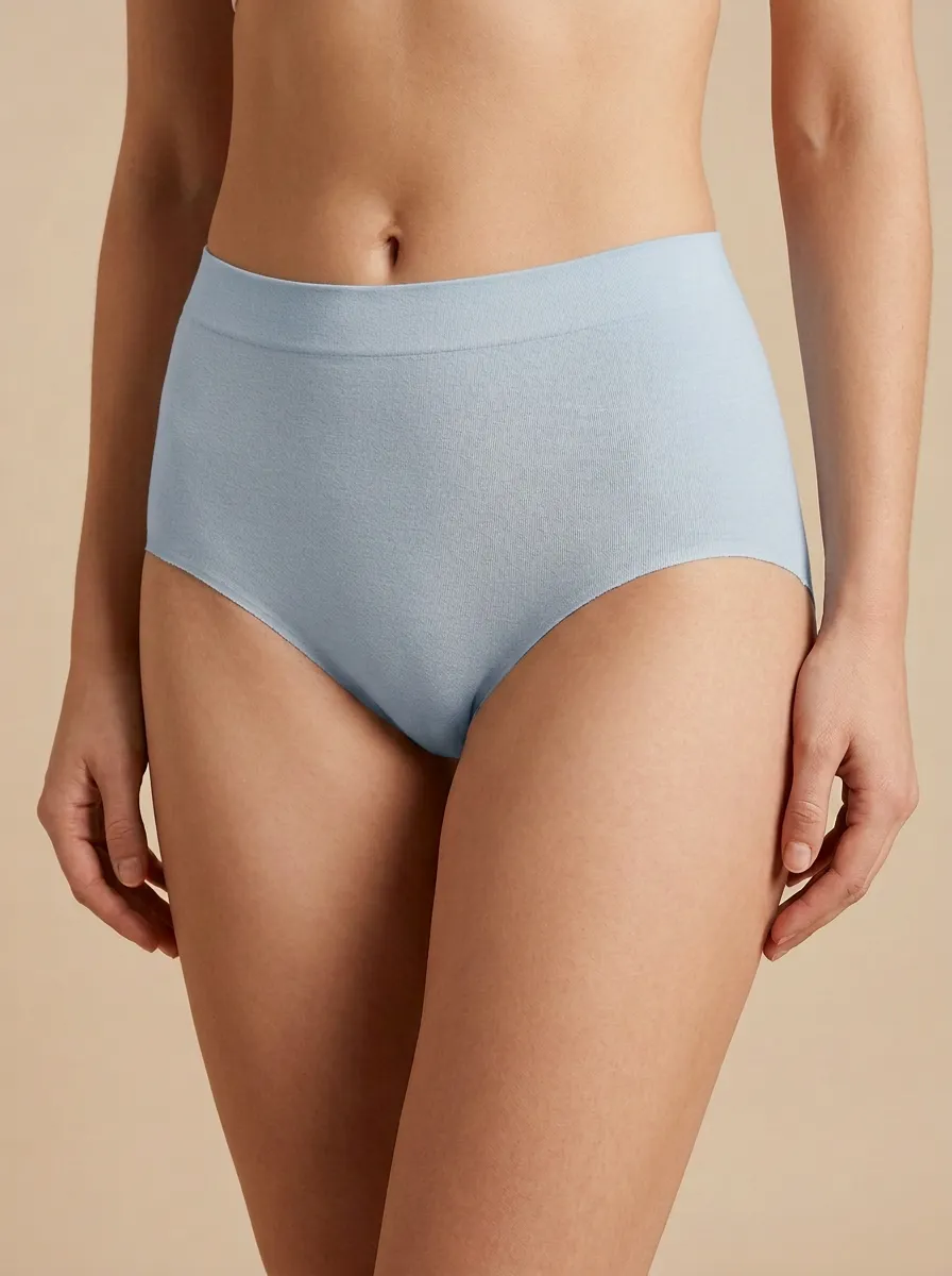 Modern Seamless High-Waisted Style Women's Panties