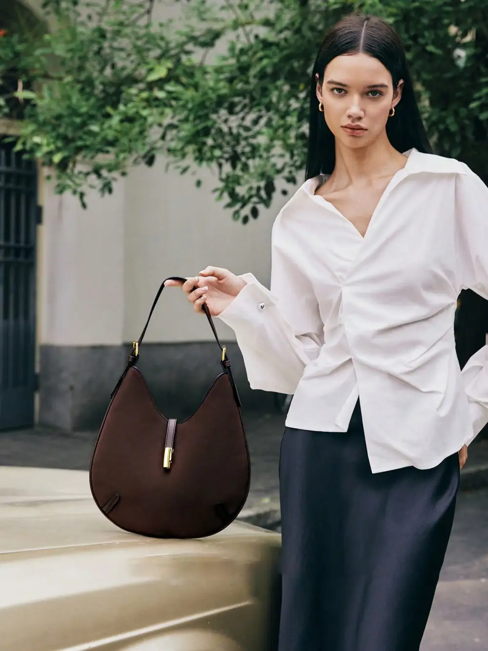 Shoulder Bag Suede