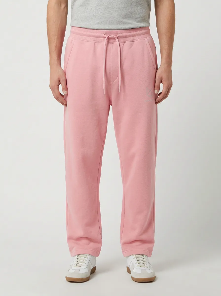 Classic Geometric Sporty Look Men's Sweatpants