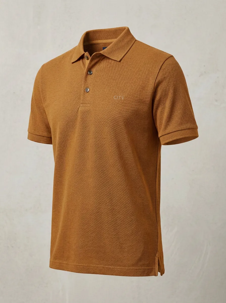 Refined Road-Ready-Look Men's Polo Shirt