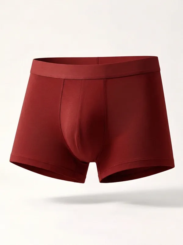 Men's Solid Charcoal Grey Minimalist Boxer Briefs