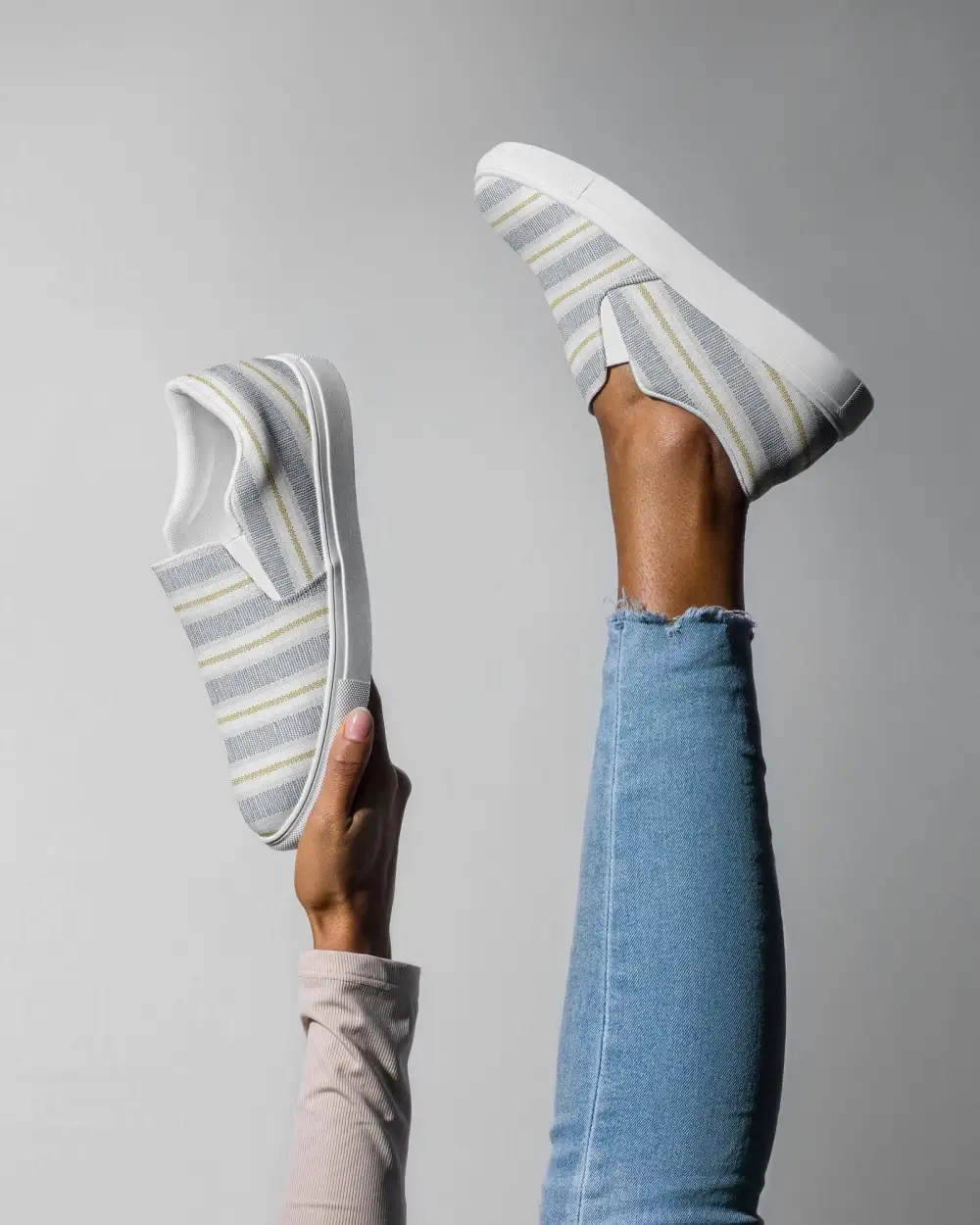 Mercantile Pattern Slip On Shoes