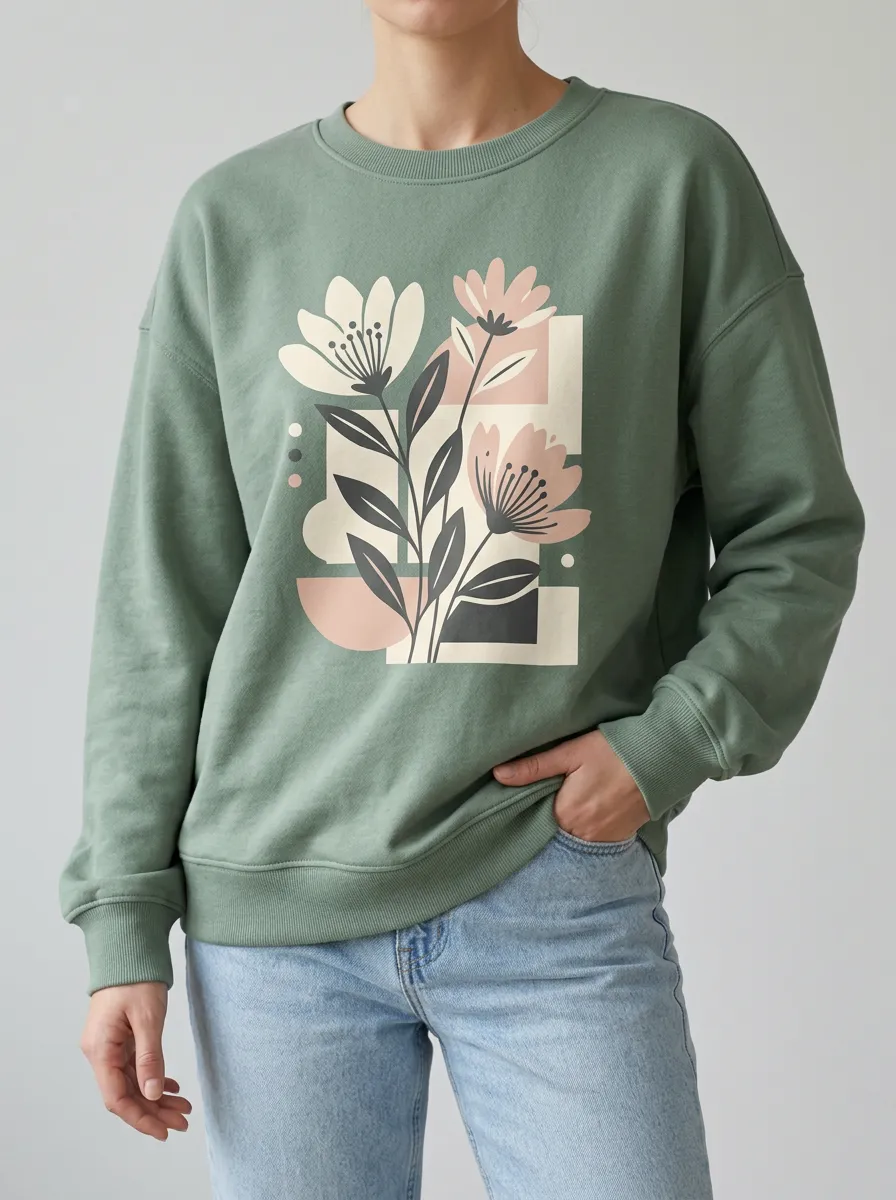 Crewneck Relaxed Comfort Pullover