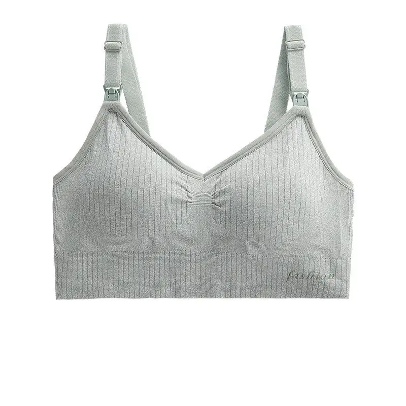 Nursing-Friendly Seamless Bra
