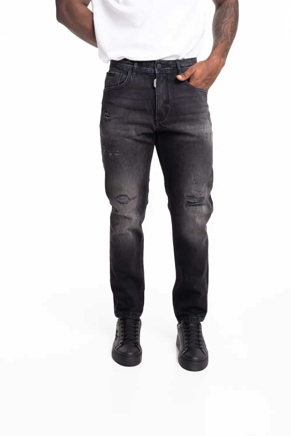 Slim Cropped Skinny Fit Jeans