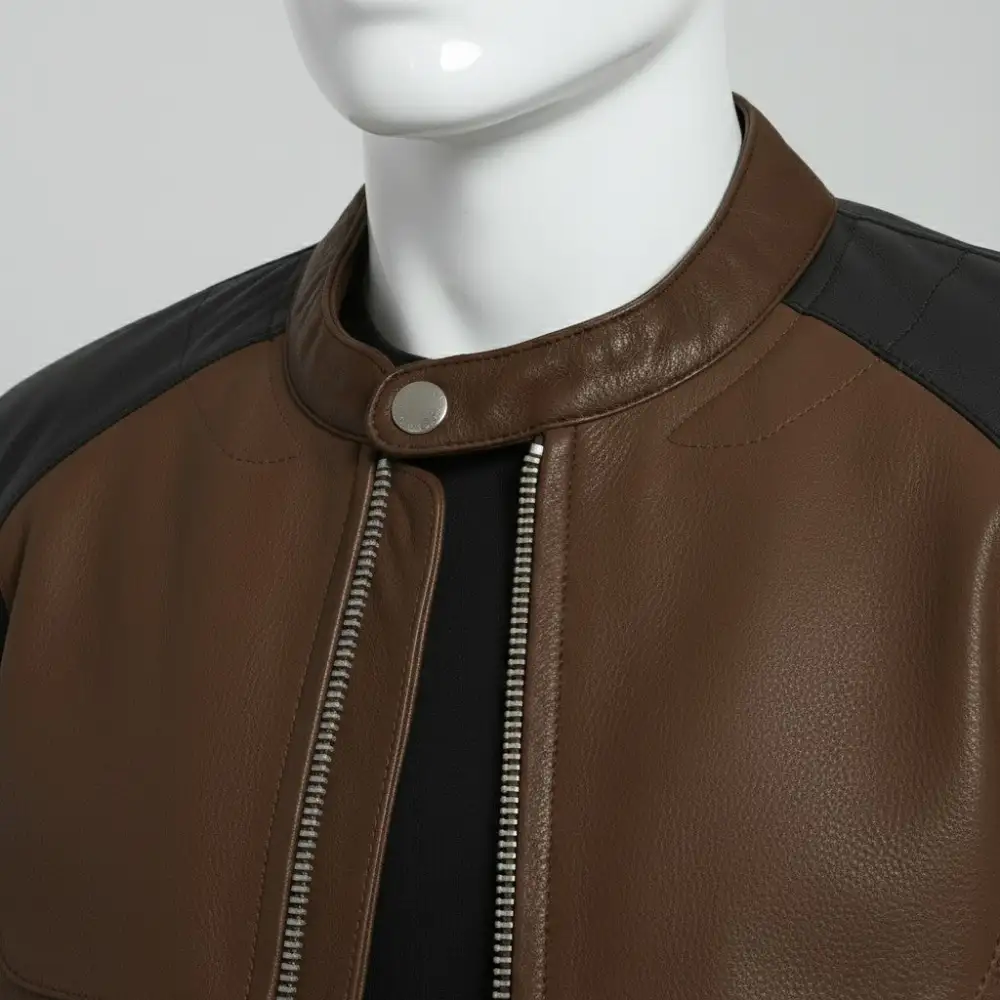 Cowhide Biker Racing Motorcycle Jacket