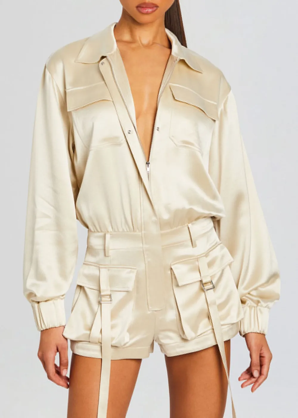 V Neck Sexy Romper