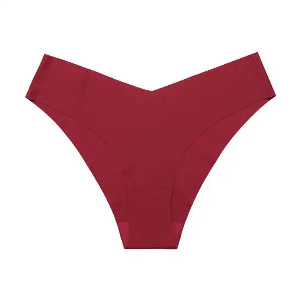 Seamless Ice Silk Cotton Underwear