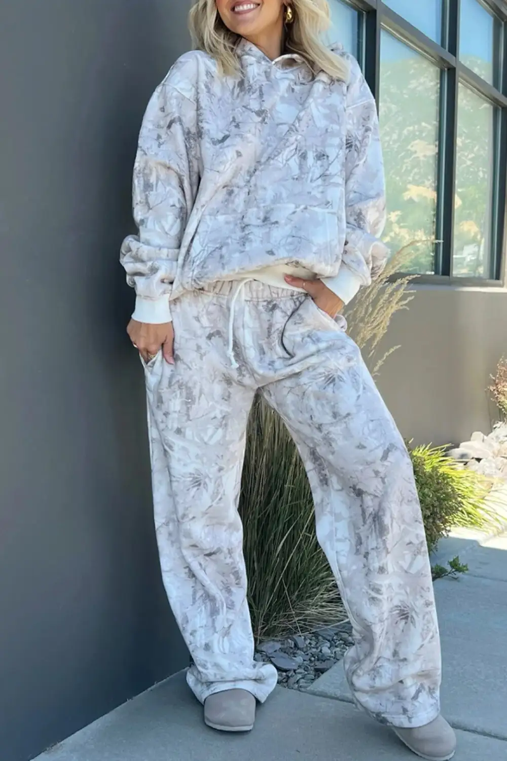 Soft Pants Lounge Set