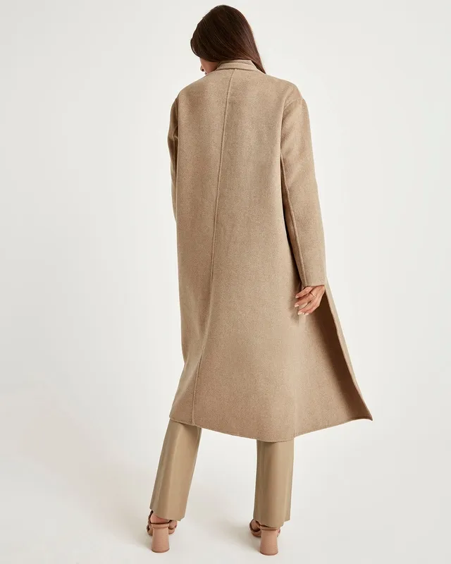 Waist Tie Wool Jacket
