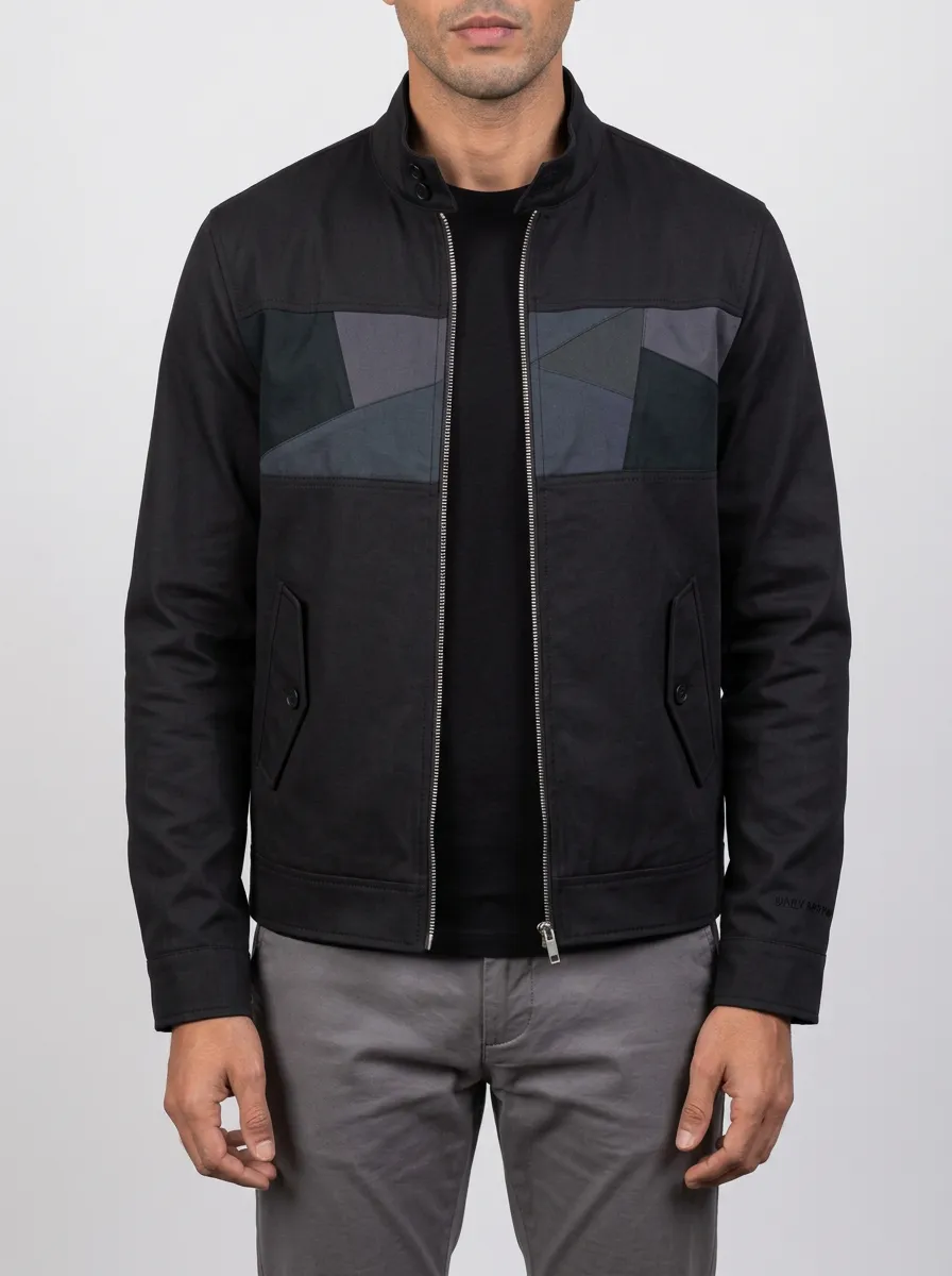 Geometric Patchwork Jacket