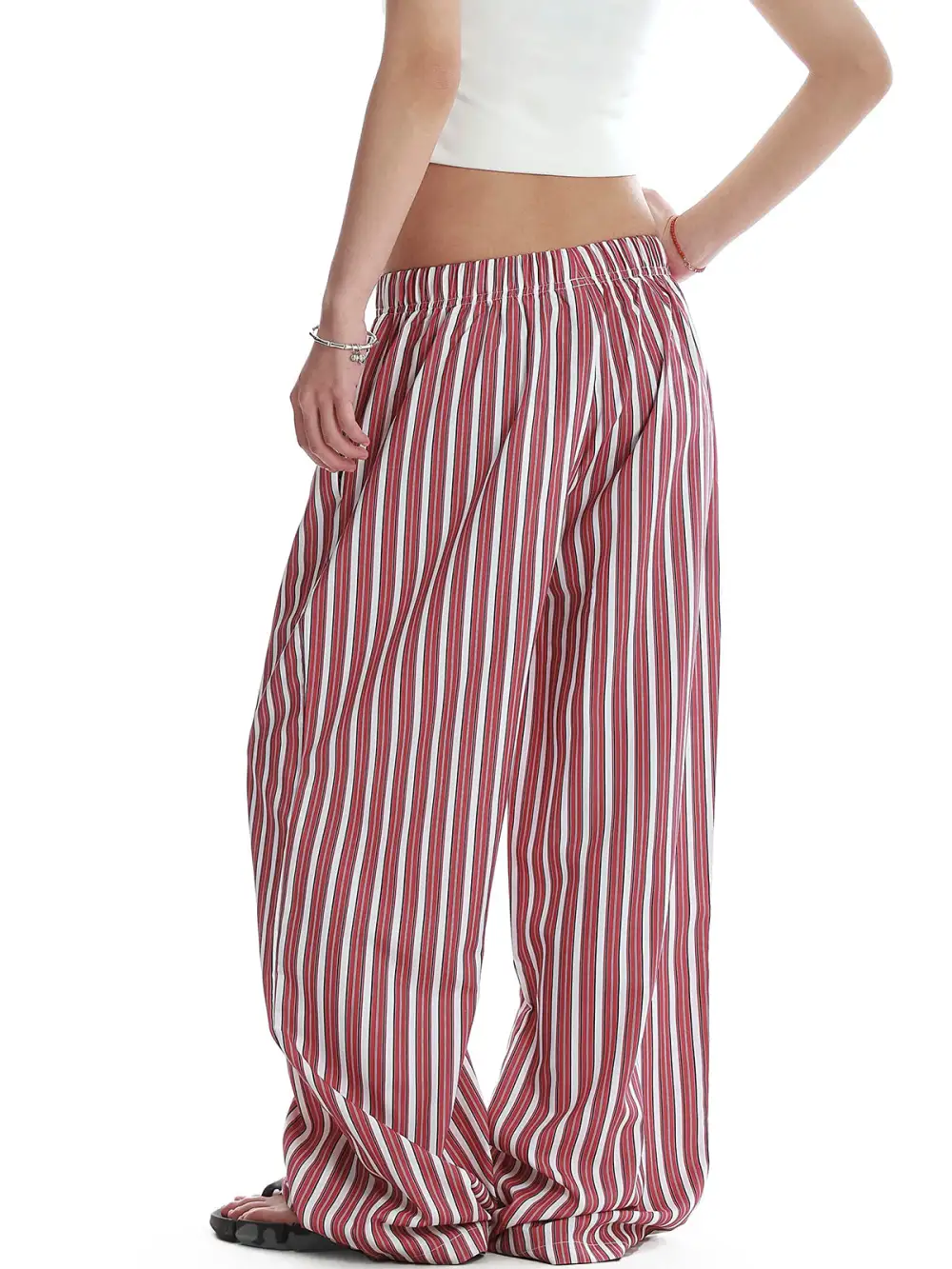 Relaxed Striped Pants