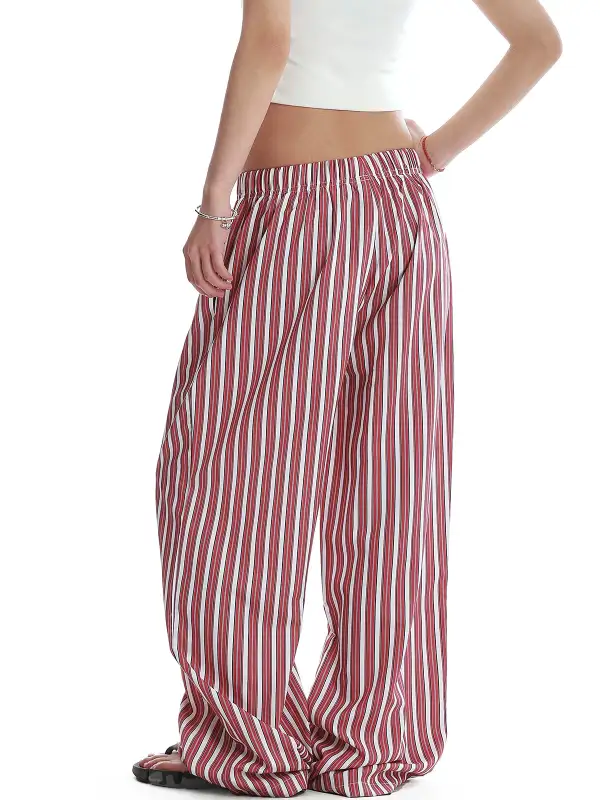 Relaxed Striped Pants