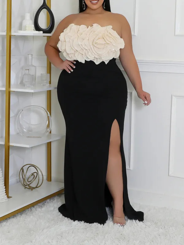 Pleated Sleeveless Dress