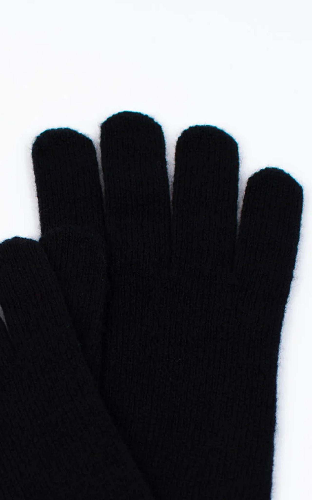 Simple Solid Color Boneless Black Gloves