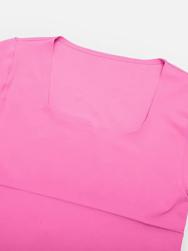 Soft Scoop Neck Shaping Bodysuit
