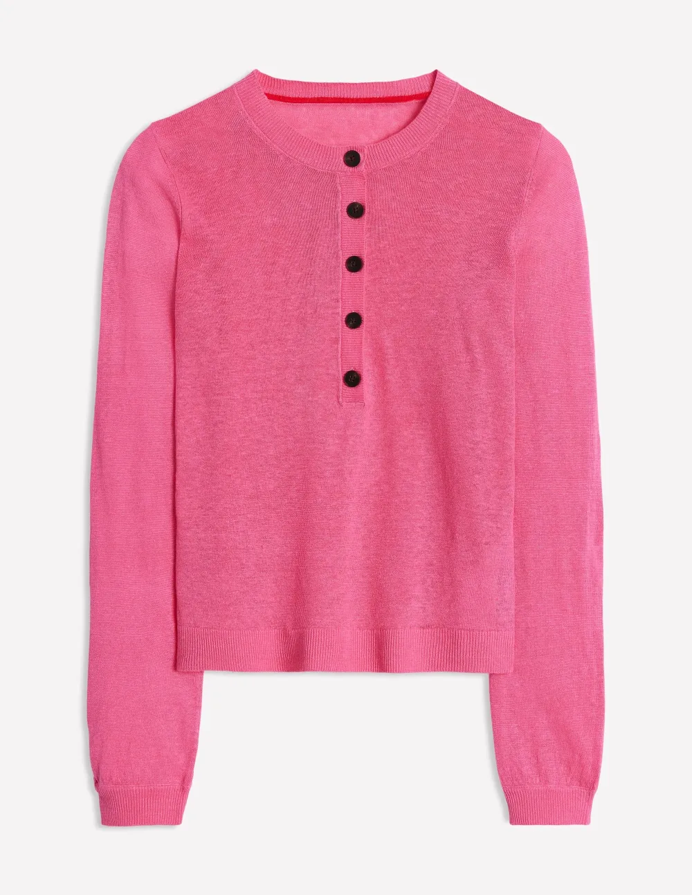 Liv Henley Linen Sweater