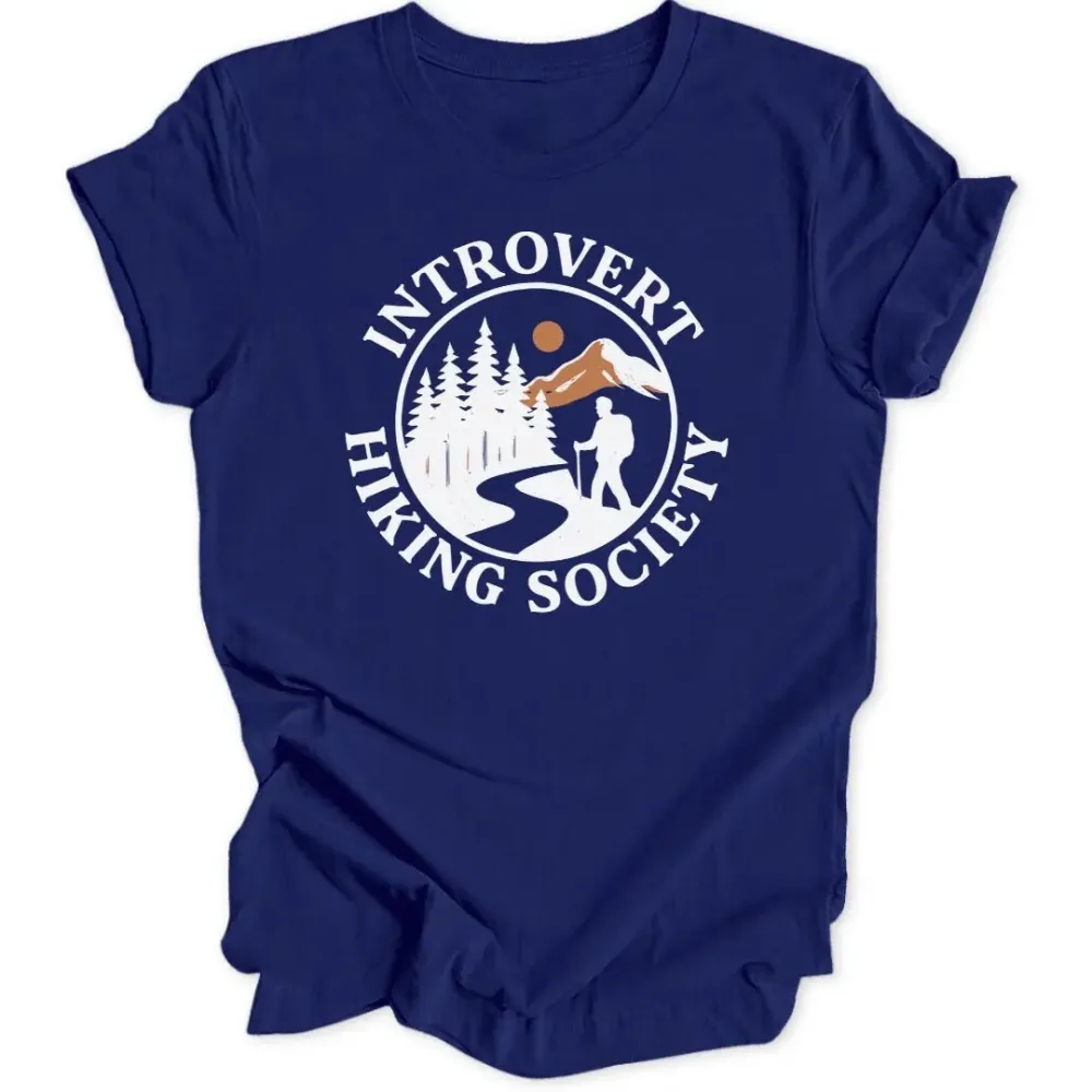 Introvert Hiking Unisex T-Shirt