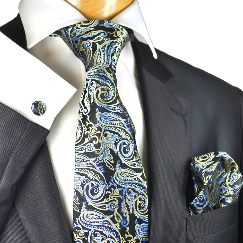 Sophisticated Silk Classic Men's Necktie Accessory Set