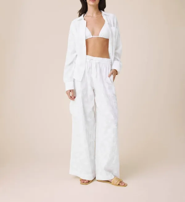 Woven Star Pants