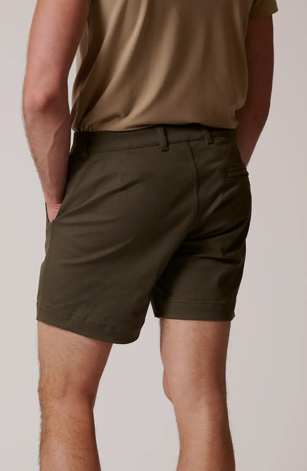 Men's Stretch Cotton Chino Welt Pocket Shorts