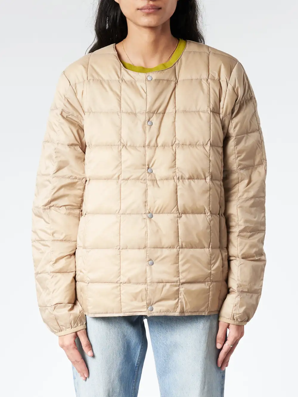 Men's Crew Neck Zip Pocket Jacket
