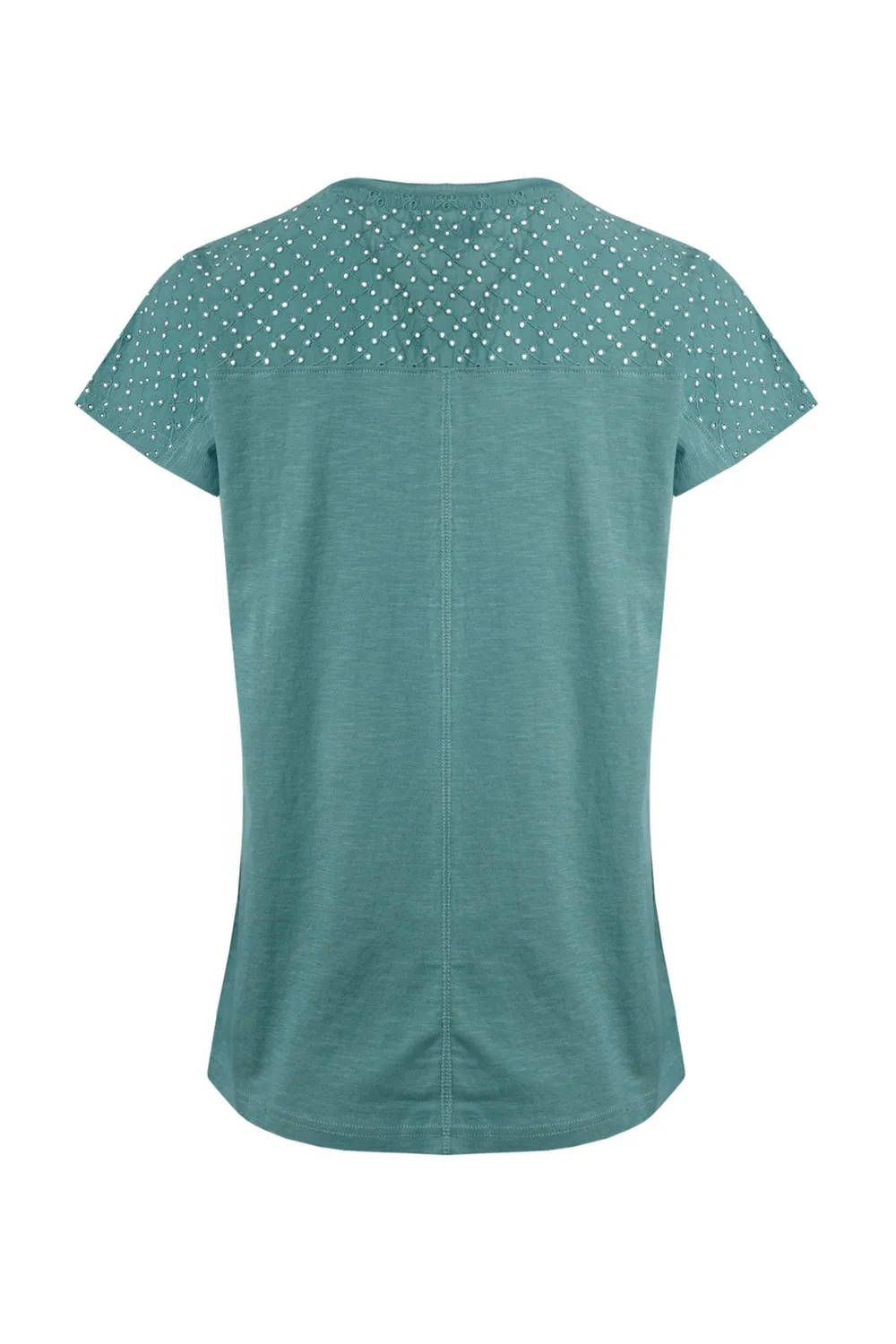 Women's Cotton Art Hollow Short Sleeves