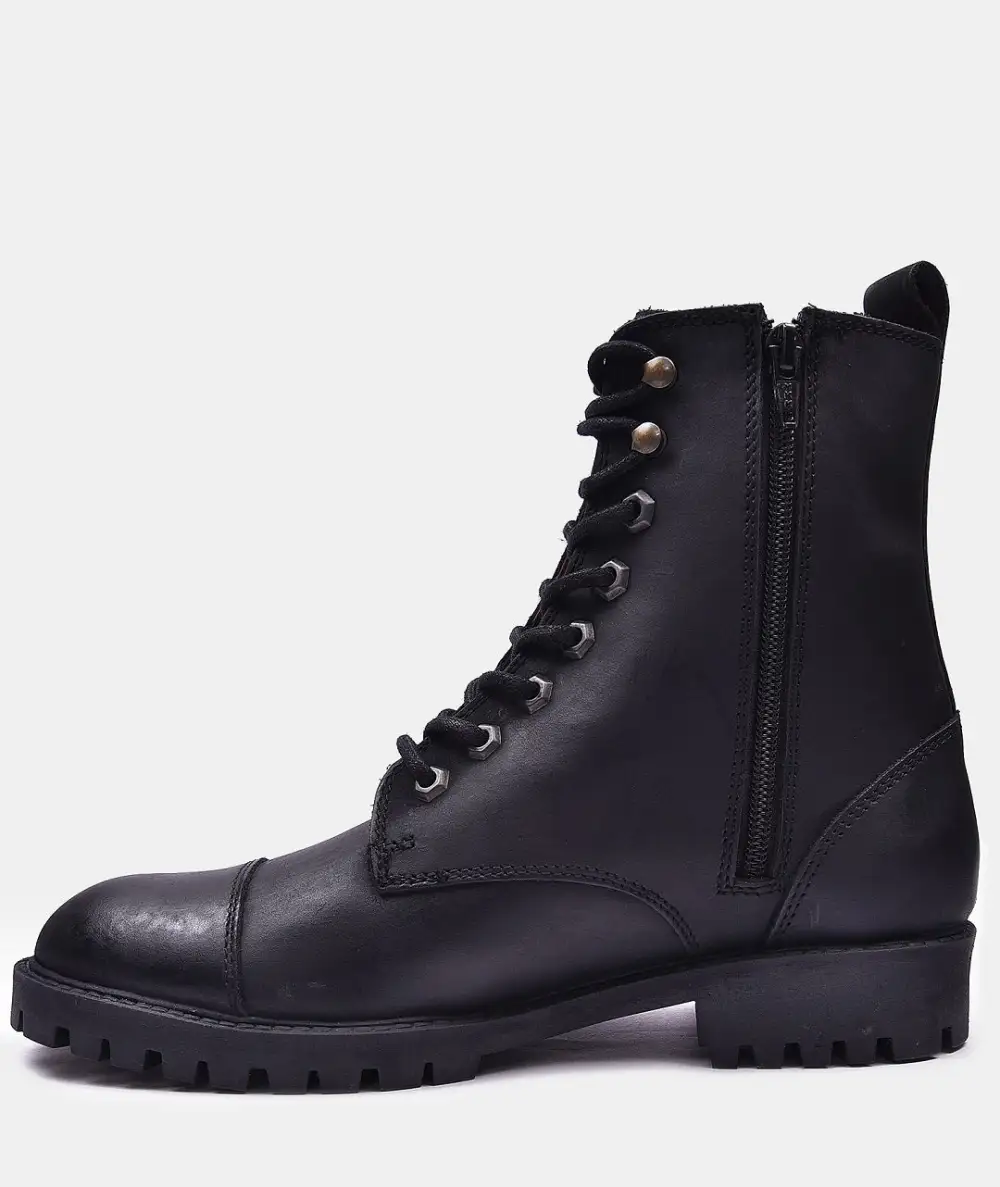 Men's Modern Lace Up Leather Everyday Boots