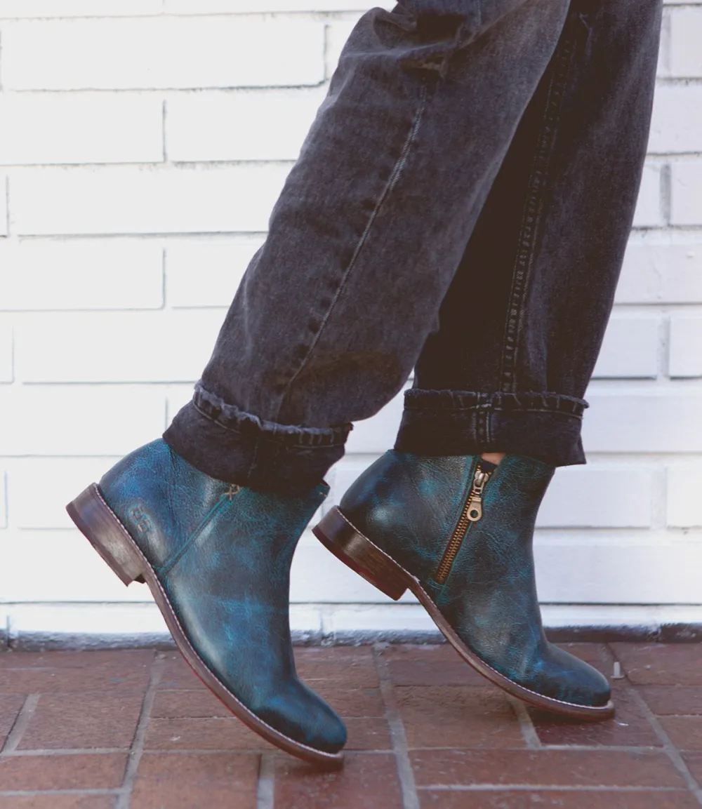 Side-Zip Streamlined Ankle Boots