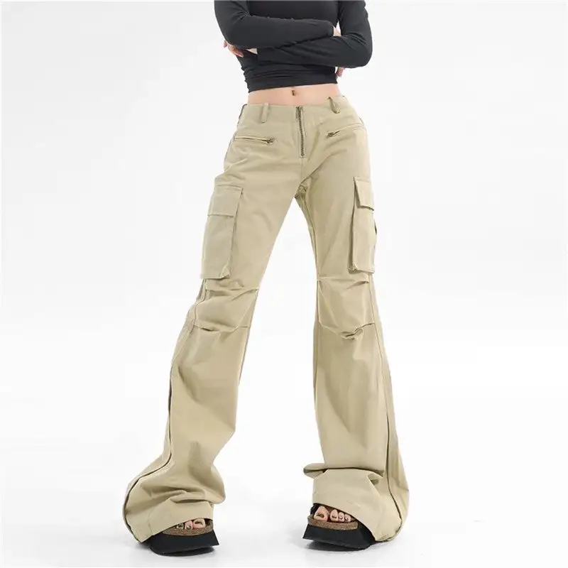 Women's Flared Loose Fit Pants