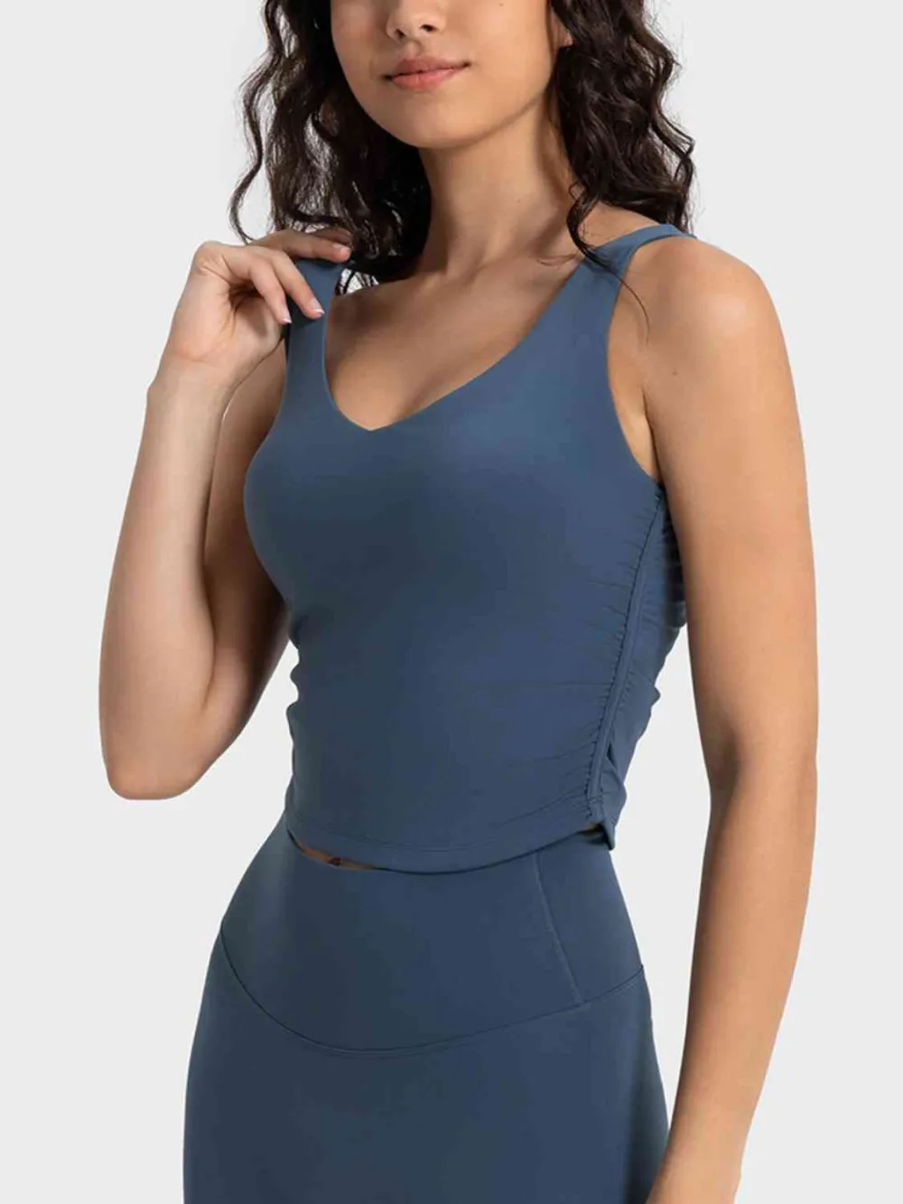 Refined Cropped  Tank Top