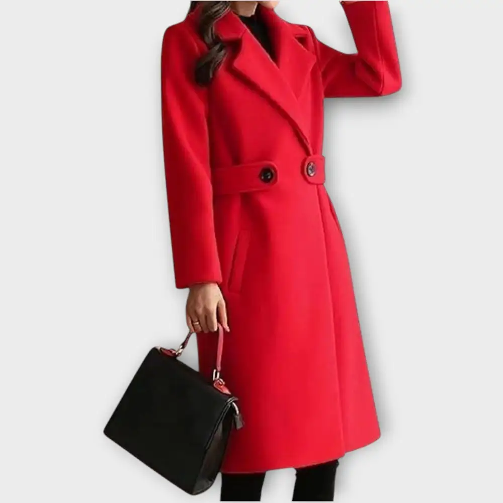 Wool Knit Coat
