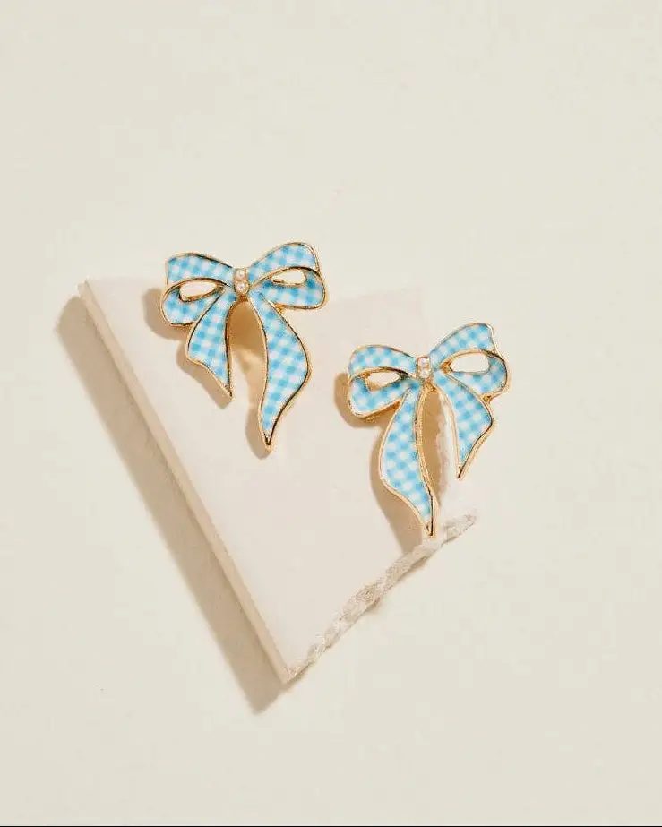 Dainty Enamel Fashion Earrings