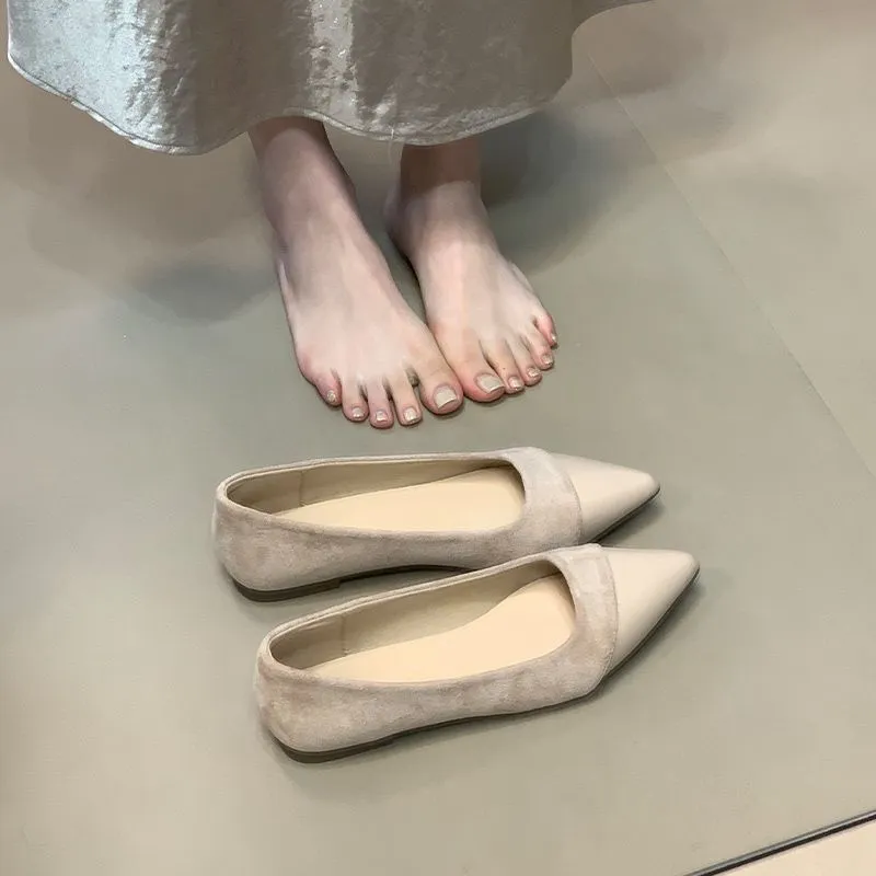 Pointed Toe Wedge Heels