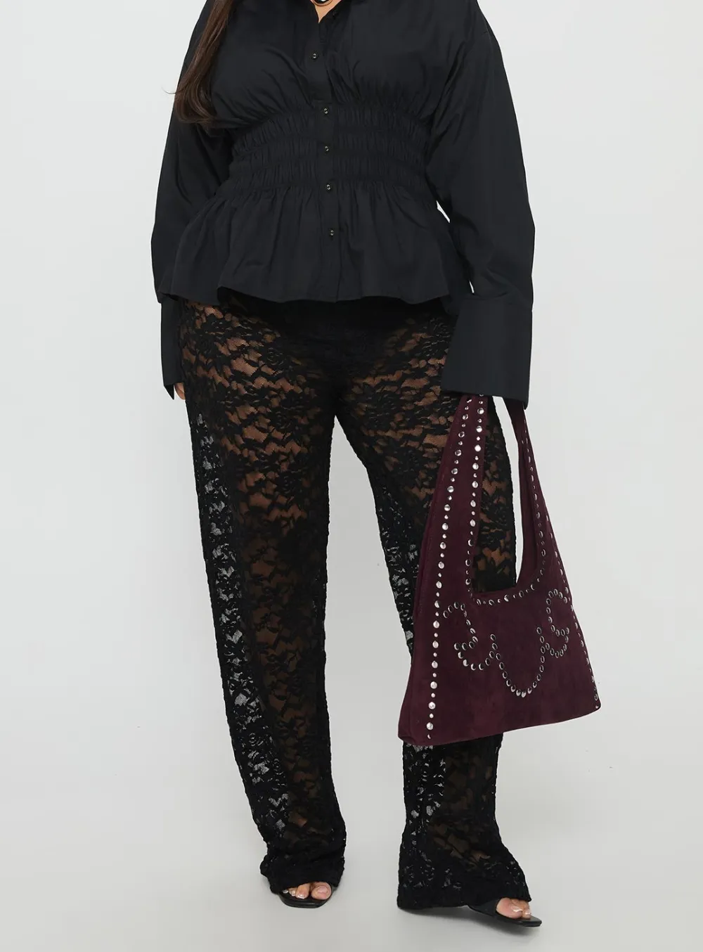 Peru Lace Straight Leg Pants