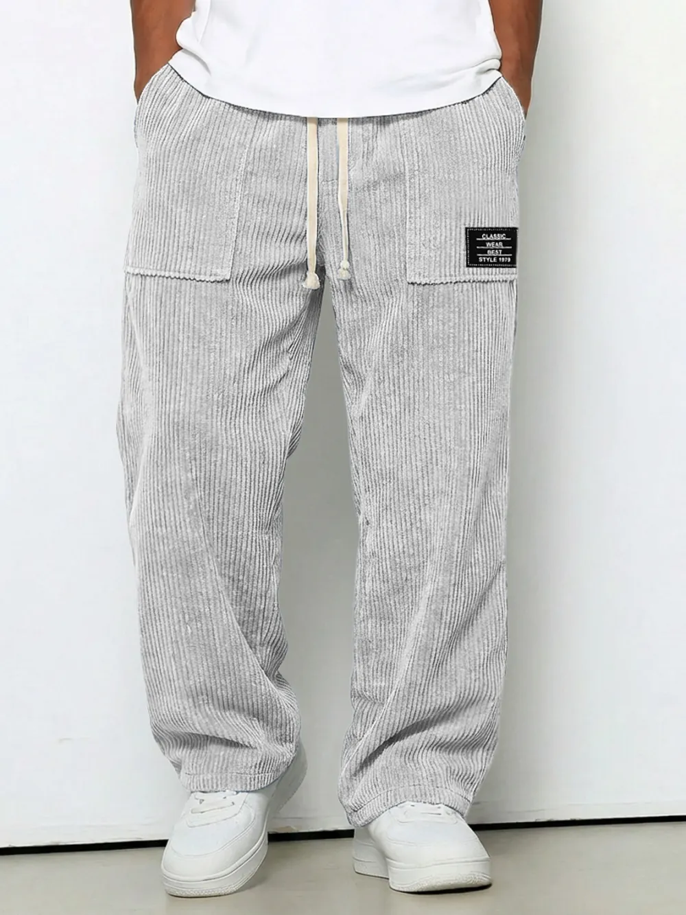 Corduroy Pull On Pants